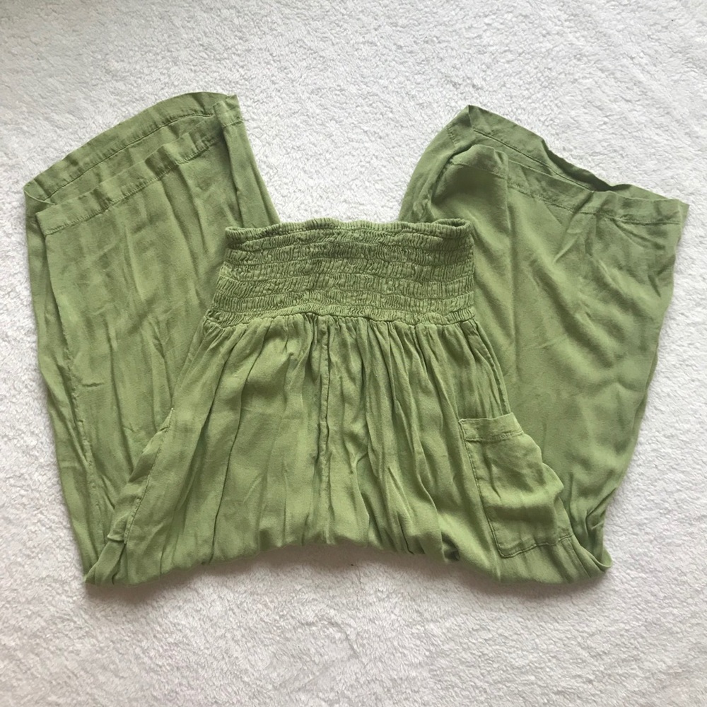 cropped beach pants